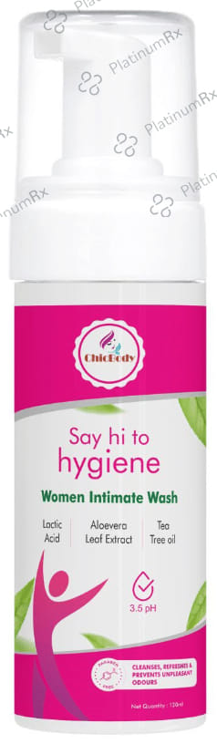 Chic Body Say Hi To Women Intimate Wash 120ml