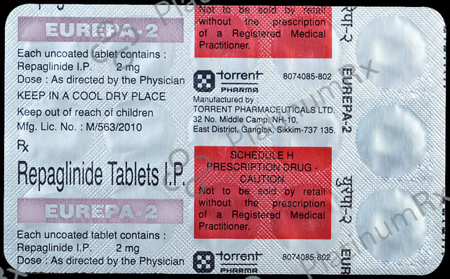 Eurepa 2mg Tablet 15s