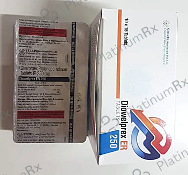 Diowelprex ER 250mg Tablet PR 15s