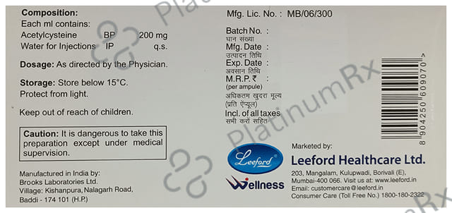 Mucoend Injection 2ml