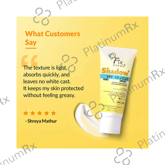 Fixderma Shadow Gel SPF 30 40gm