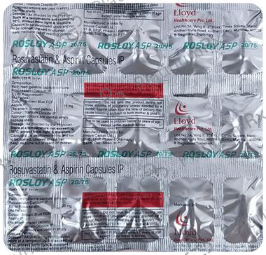 Rosloy ASP 20/75mg Capsule 15s