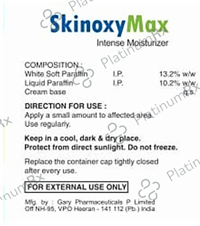 SkinoxyMax Intense Moisturizer