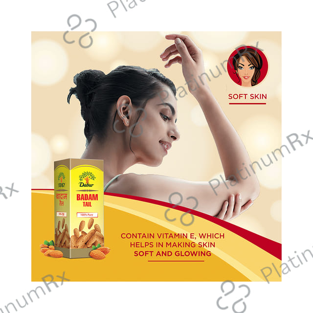Dabur Badam Tail - Supports Hair, Skin & Brain Health 100 ml