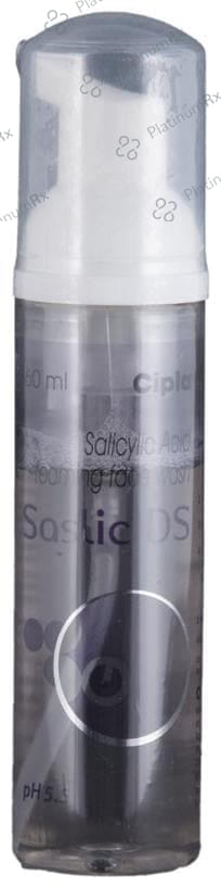 Saslic DS Foaming Face Wash 60ml