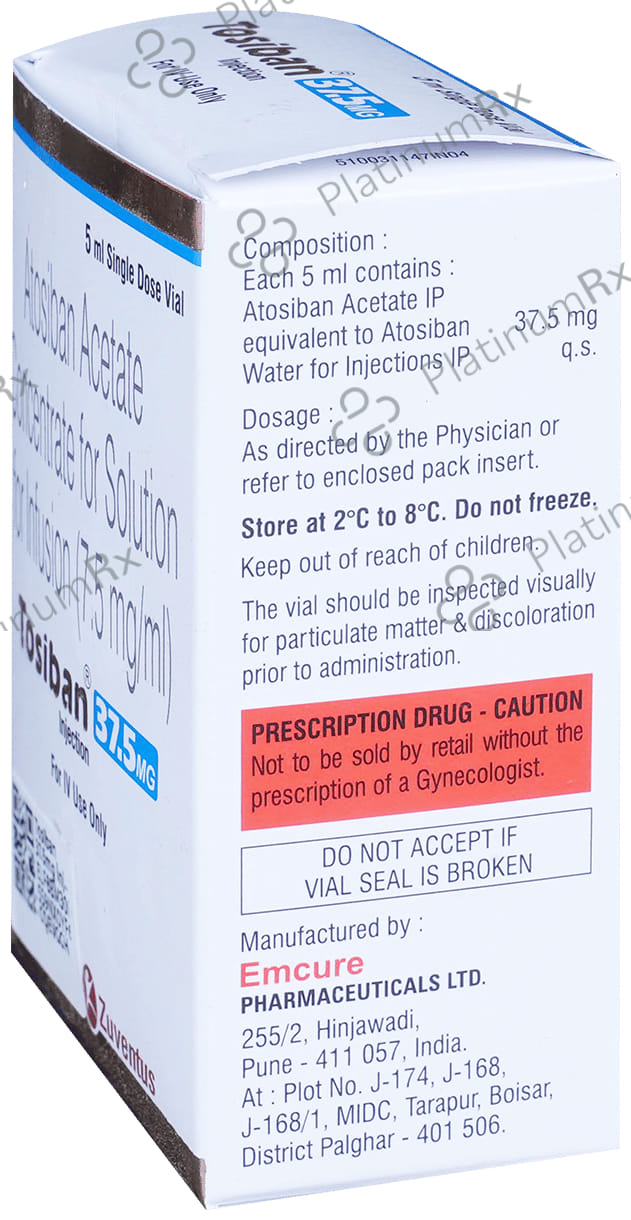 Tosiban 37.5mg Injection
