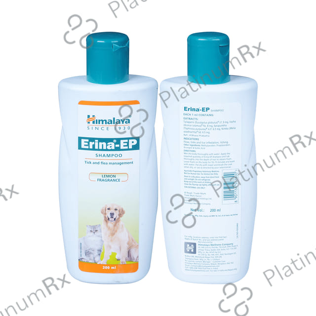 Himalaya Erina-EP Tick and Flea Control Shampoo (For Pets) Tick & Flea Control