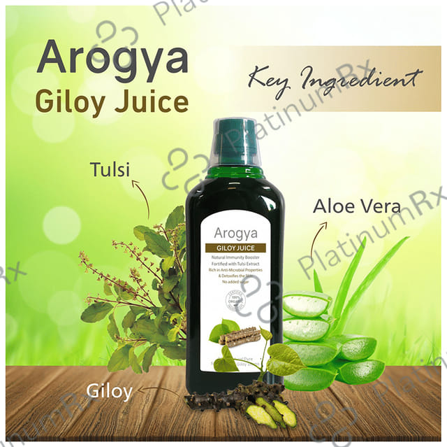 Arogya Giloy Juice (1ltr Each) 1 Bottle