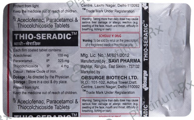 Thio-Seradic Tablet