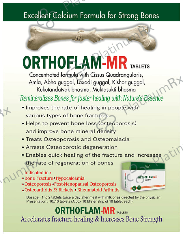 Trio Orthoflam MR Tablet (10 Each) 10 strips 10s