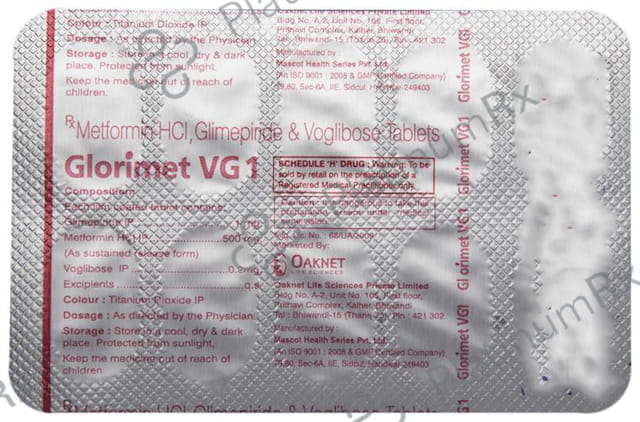 Glorimet VG 1 Tablet