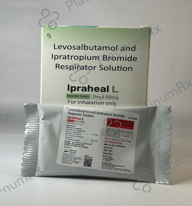 Ipraheal L 1.25mcg/500mg Respules 5X2.5ml
