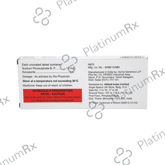 Cremalax 10mg Tablet 15s