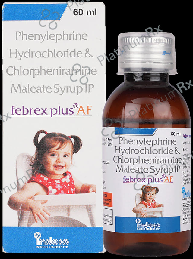 Febrex Plus AF 2/5mg Syrup 60ml