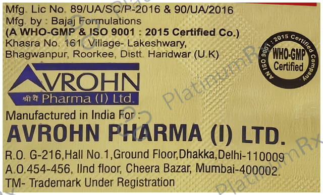Donaron Met 500mg/600mg Tablet