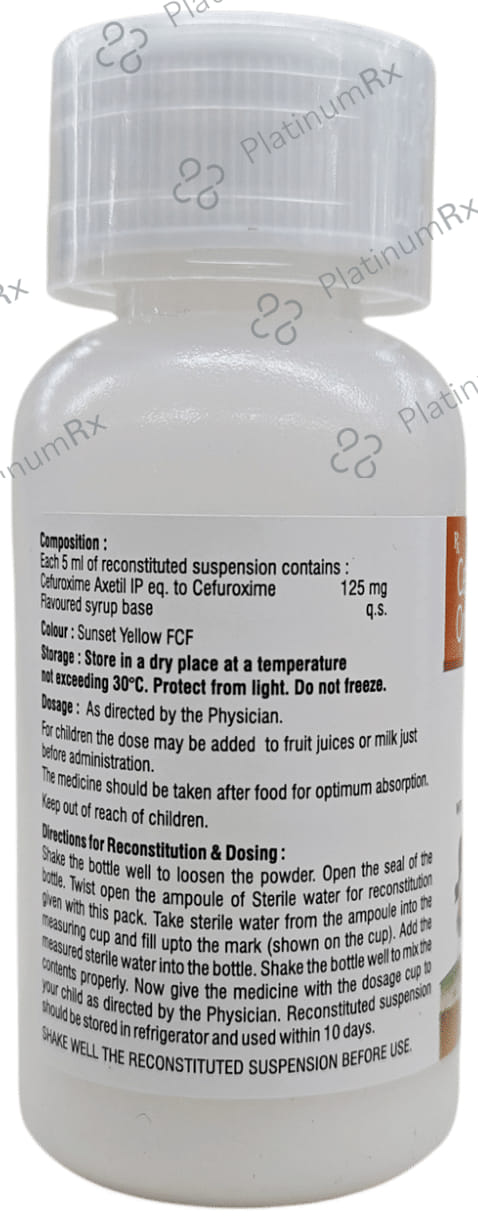 Oratil 125mg Oral Suspension 30ml