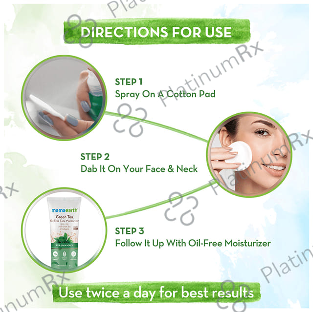 Mamaearth Green Tea Face Toner