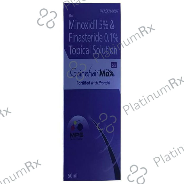 Gainehair Max 5% Topical Solution