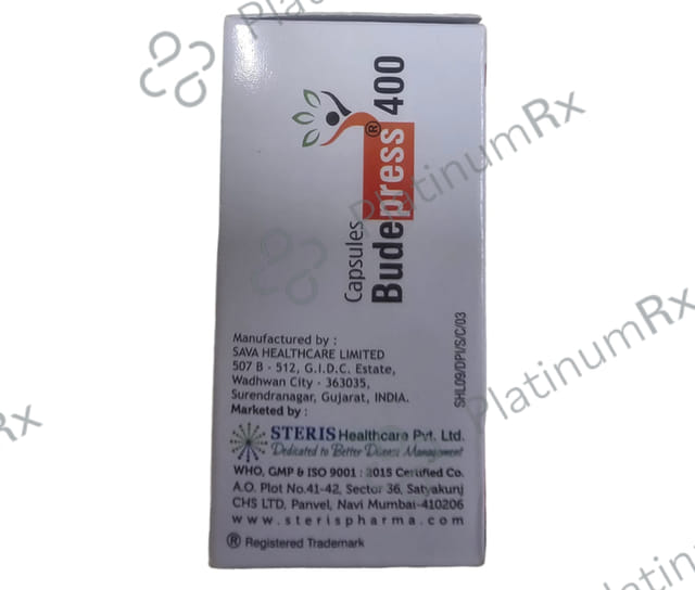 Budepress 6/400mcg Capsule 30s