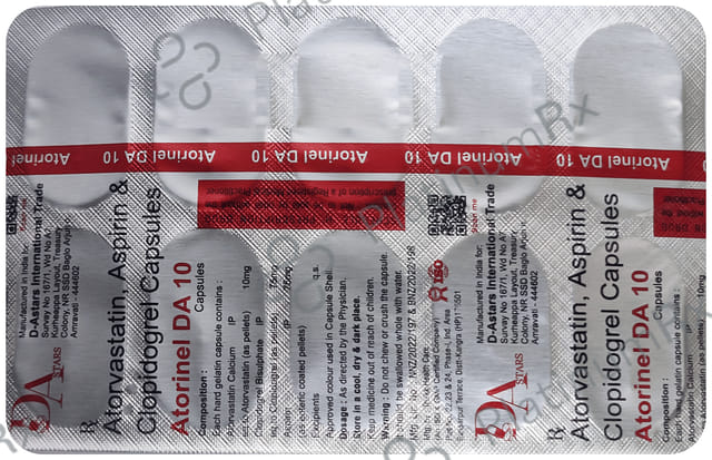 Atorinel DA 10 Capsule 10s