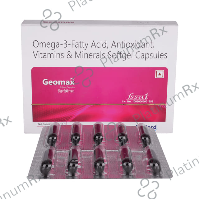 Geomax Soft Gel Capsule