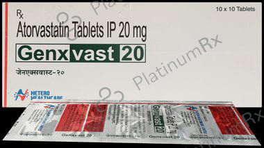 Genxvast 20mg Tablet 10s