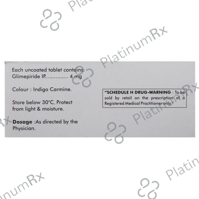 Diapride 4mg Tablet 10s