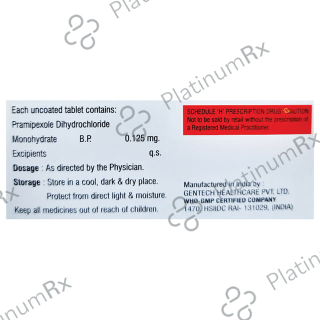 Pirapex 0.125 Tablet