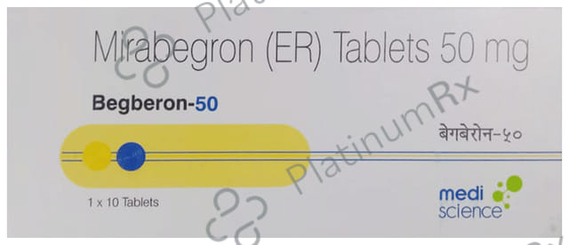 Begberon 50mg Tablet SR 10s
