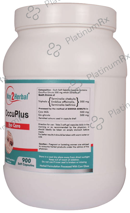 Way2Herbal Occu Plus Eye Care Capsule 900 capsules