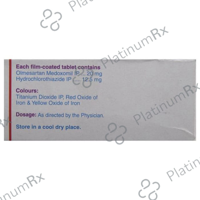 Olmecip H 12.5/20mg Tablet 10s