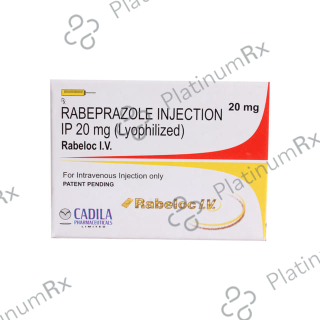 Rabeloc 20mg Injection 1s
