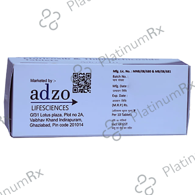 Adcox TH 60/4mg Tablet 10s
