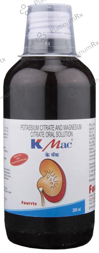 K Mac Oral Solution Mixed Fruit Sugar Free 200ml