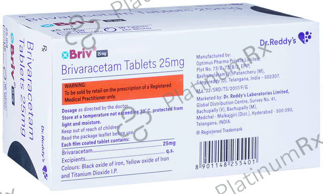 Briv 25mg Tablet 10s