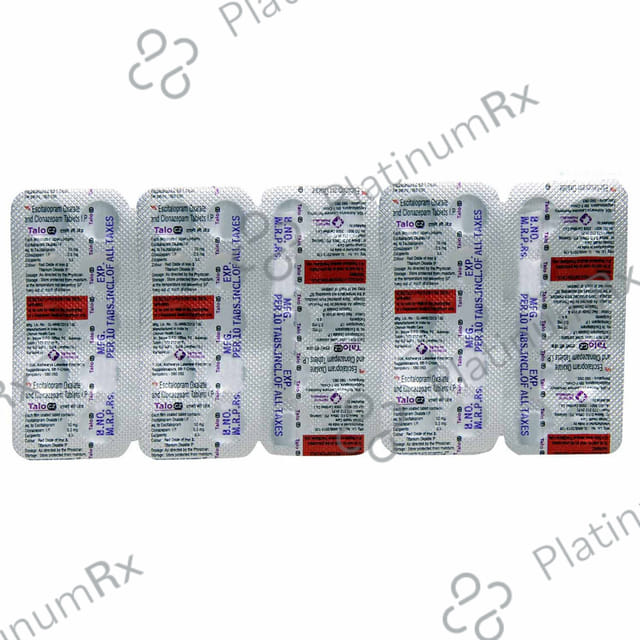 Talo CZ 0.5 mg/10 mg Tablet