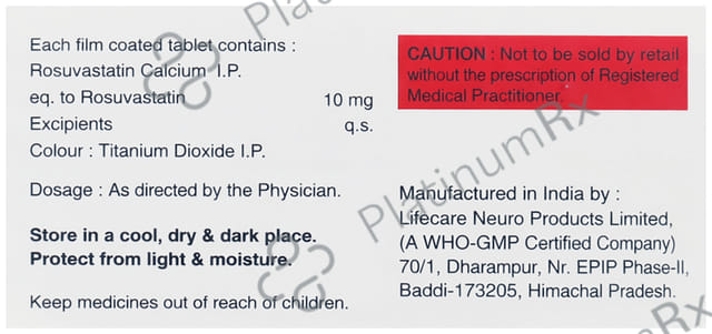 Rojuan 10mg Tablet 10s