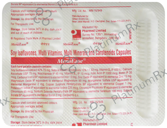 Menoease Capsule 10s