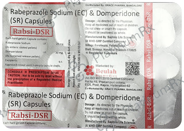 Rabsi DSR 30/20mg Capsule 15s
