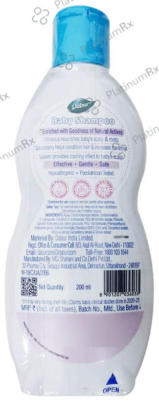 Dabur Baby Shampoo 200 Shampoo