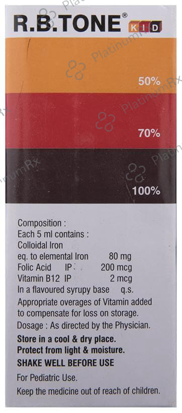 R B Tone Kid Syrup 100ml