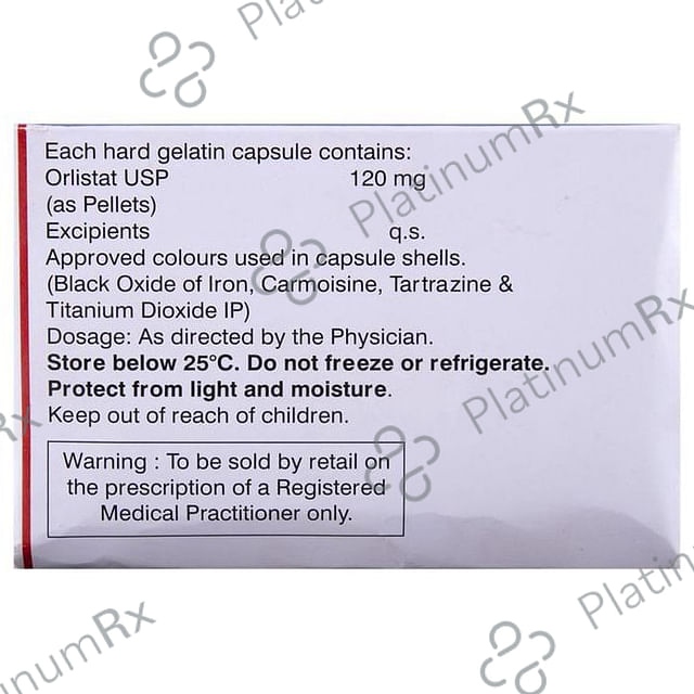 Lipocut 120mg Capsule 10s