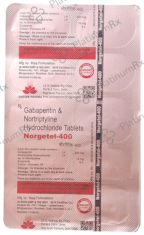 Norgetel 400mg Tablet 10s