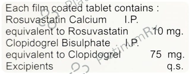 Roliptin C 10mg/75mg Tablet