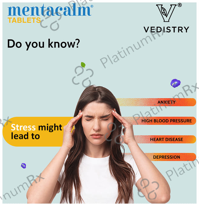 Vedistry Mentacalm Tablet for Mind Wellness