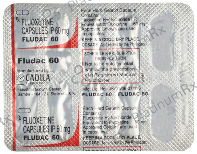 Fludac 60mg Capsule 10s