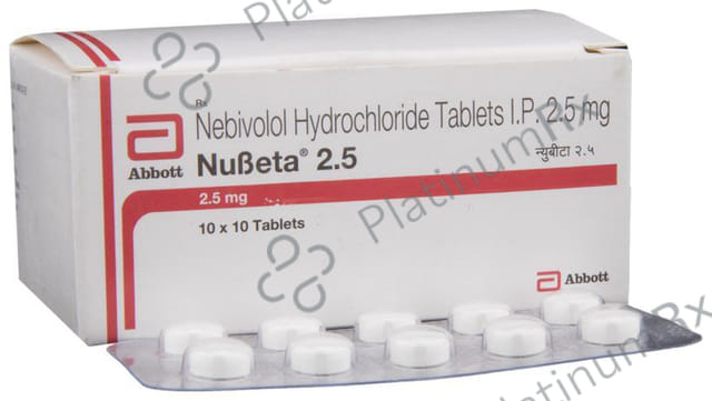 Nubeta 2.5mg Tablet 10s