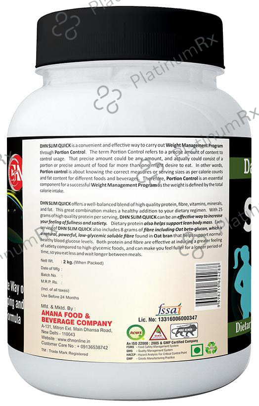 Daily Health Nutrition Slim Quick Meal Replacement 2 kg