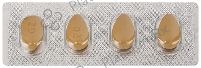 Tadacip 20mg Tablet 4s