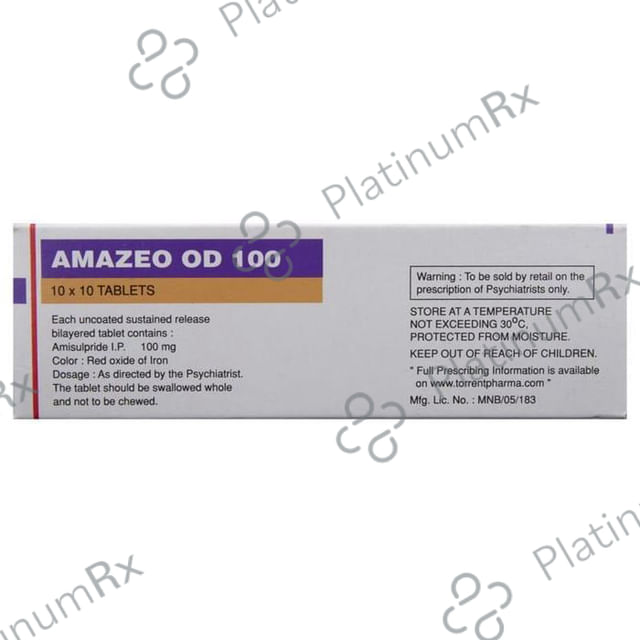 Amazeo OD SR 100mg Tablet 10s
